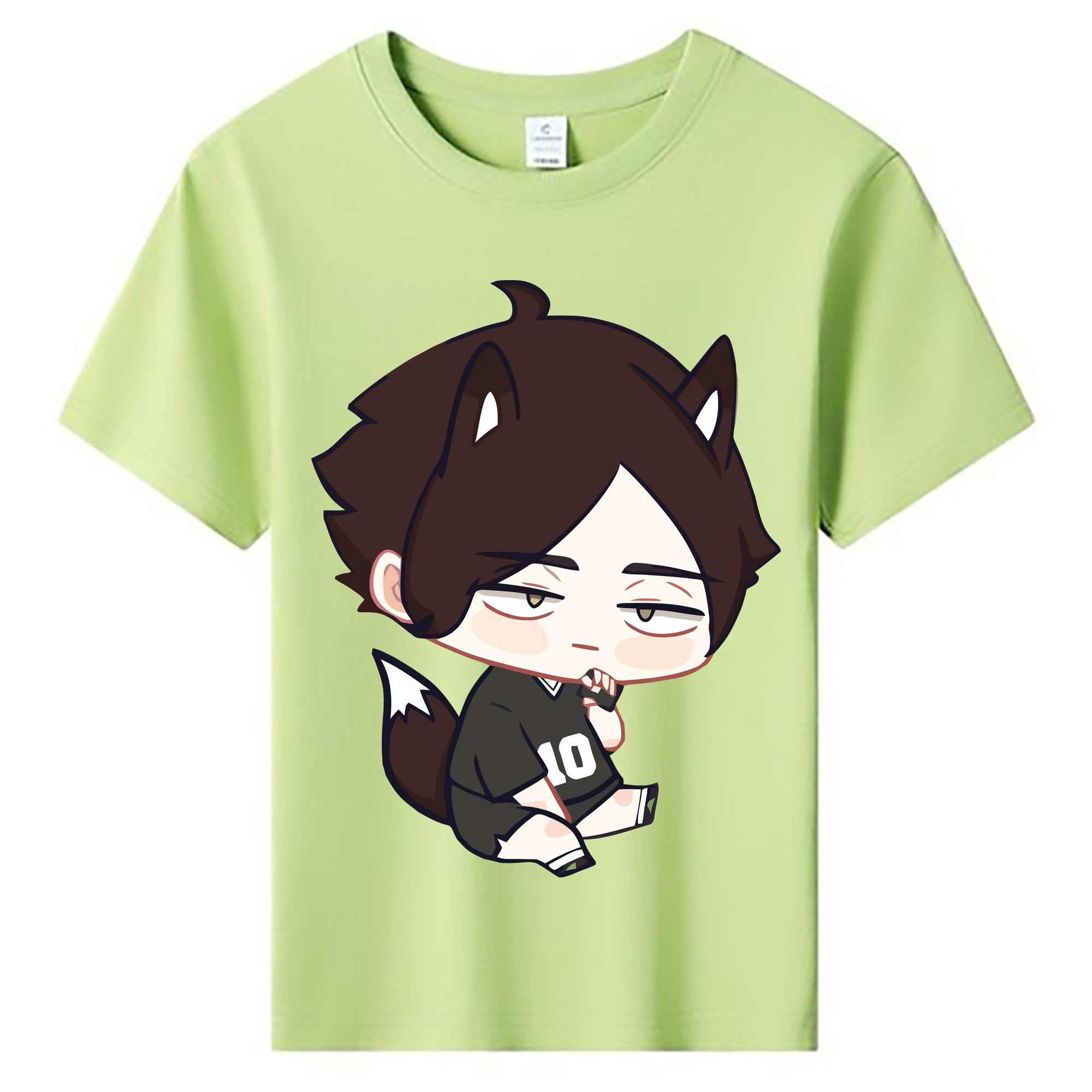 （画像用） ハイキュー!! Haikyu!! 綿100％キッズTシャツ（フロントプリント）